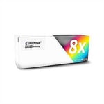 8x Eurotone Eco Cartridge for Epson Workforce AL-C-300-TN AL-C-300-DN