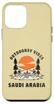 Coque pour iPhone 12 mini Outdoorsy Vibes Arabie Saoudite Voyage Vacances