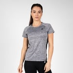 Gorilla Wear Monetta Performance T-shirt Grey Melange/black S