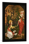 Kunst für Alle 'Encadré Image de Martin déjà gauer Noli me Tangere, d'art dans Le Cadre de Haute qualité Photos Fait Main, 40 x 60 cm, Noir Mat