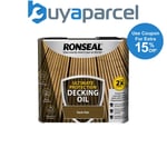 Ronseal 36938 Ultimate Protection Decking Oil Dark Oak 2.5 litre RSLUDODO25L