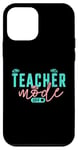 Coque pour iPhone 12 mini Mode Enseignant Off Happy Last Day Of School Summer Break Drôle