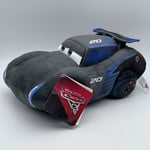 Peluche Voiture Jackson Storm 38cm - Cars 3 - Licence Disney