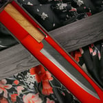 Japanilainen viipalointiveitsi Sujihiki Ittetsu Shirogami Iron Clad IW-11812Z 24cm