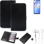 Protective cover for Xiaomi Mi 10T Lite Wallet Case + headphones protection flip