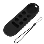 (Black Set)Shockproof Silicone Protective Cover For Chromecast WithTV Remote