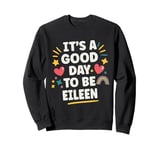 EILEEN Personalized Retro Girls Custom EILEEN Name Sweatshirt