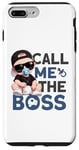 Coque pour iPhone 7 Plus/8 Plus Baby Boss « Call Me The Boss » Like A Boss Kids