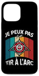 Coque pour iPhone 13 Pro Max Tir à l'arc archer Arc l'archerie tireur humour 2025