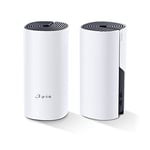 TP-Link Deco P9 Whole Home Powerline Mesh Wi-Fi System, Up To 4000 Sq ft, Thick Wall, Works with Amazon Echo/Alexa, Wi-Fi Booster, Parental Controls, Pack of 2