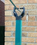 Square Heavy Duty Extending Telescopic Washing Prop Outdoor Line Pole Support