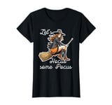 Let's Hocus some Pocus! s Funny Women's Witch T-Shirt