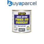 Rustins WHPU2500 Quick Dry Primer & Undercoat White 2.5 litre RUSQDPUW25L