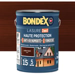 Bondex - Lasure 2 en 1 Haute Protection - 5L - Chêne Foncé