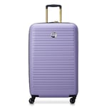 DELSEY PARIS - SEGUR 2.0 - Large Rigid Suitcase - 75x50x30 cm - 105 liters - L - Lavander