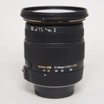 Sigma Used 17-50mm f/2.8 EX DC OS HSM Lens Nikon F