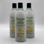 3X Simple Kind to Skin Moisturising Bath Cream with Chamomile Oil - A59