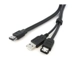 StarTech eSATA and USB A to Power eSATA Cable - Power Over eSATA-kabel - 91 cm