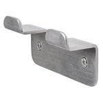 Croydex Columba Industrial Style Double Bathroom Robe Hook, Steel Construction for Added Strength, Simple Screw Fix Installation, Ideal Coat Hooks, Door Hooks, Towel Hooks - Fixings Included