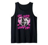 Chucky Eat Valentine's Day Your Heart Out Tiffany Retro Logo Tank Top