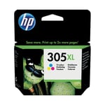 HP 305XL Ink Cartridge High Yield Multipack Tri-color CMY 3YM63AE