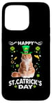 Coque pour iPhone 15 Pro Max Maine Coon Cat Happy St Catricks Day St Patricks Day Cats