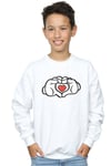 Mickey Mouse Heart Hands Sweatshirt