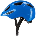 KED Dyno Casque de vélo Enfants Jeunes, Ranger Blue Glossy, M (52-57cm)