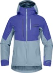 Norrøna Women's Senja GORE-TEX Active Jacket  Royal Blue/Blue Fog, M