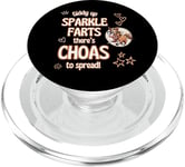 Giddy Up Sparkle Farts There’s Chaos To Spread Star Fun PopSockets PopGrip for MagSafe