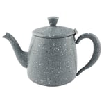 Grunwerg Cafe Ole Premium Grey Granite Effect Teapot 0.5L PT-018GG