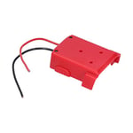 SALUTUYA Adaptateur de Batterie ABS pour Milwaukee M18 XC18 18V Adaptateur de Batterie connecteur de convertisseur de Batterie pour la Fixation de la Batterie