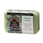 Dead Sea Bar Soap Peppermint 7 Oz By One with Nature