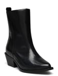 Biamona Western Zip Boot Polido Black Bianco