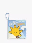 Jellycat Hello Sun Soft Book, Yellow/Multi