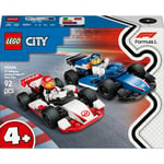 LEGO City - F1 Williams Racing og Haas F1 racerbiler 60464