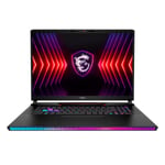 Bærbar computer MSI Raider GE78HX-667ES 17" 64 GB RAM 2 TB SSD Nvidia Geforce RTX 4090 Qwerty UK