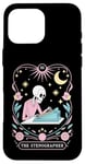 iPhone 16 Pro Max Stenographer Tarot Card Steno Machine Stenography Case