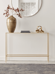 Villette Console Table - Soft Gold