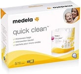 Medela Quick Clean Microwave Bags Fast And Convenient Cleaning Of Breast Pump P