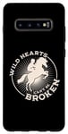 Coque pour Galaxy S10+ Wild Hearts Can't Be Broken Horse Rider Dressage équestre