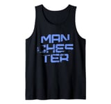 Manchester City England retro vintage Apparel Tank Top