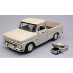 CHEVROLET C10 FLETSIDE PICK-UP 1966 CREAM 1:24 MotorMax Auto Stradali Die Cast