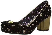 babycham Womens Rochelle Galaxy Court Shoes ILS 097 Black/Multi 6 UK, 39 EU