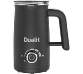 DUALIT 84150 Electric Milk Frother - Black, Black