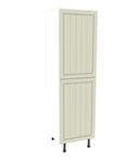 Homebase Country Shaker Cream 600mm Larder 50:50 Fridge Freezer Unit