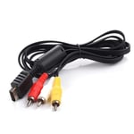 1M RCA to AV Audio Video Cable TV Scart Lead for Sony PlayStation PS1 PS2 PS3