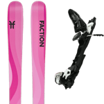 FACTION Pack ski de randonnée Faction Dancer 1 Pink 25 + Fixations Mixte Rose taille 162 2025