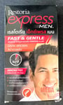 Restoria Express For Men Restoring Dye Cover Grey Hair Color Cream DARK BROWN