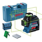 Bosch GLL 3-80 G Laser lignes avec étui et coffret- 30 - 120 m